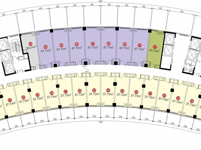 大运会主场馆《整层酒店出售》34间客房，入户大堂+停车位，年500万游客